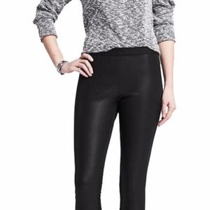 Banana Republic Sloan faux leather pants